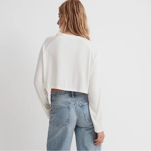 Madewell raglan supercrop tee lighthouse - Picture 3 of 5
